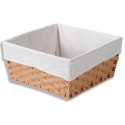 Koszyk na pieczywo z bawełnianą wyściółką 35x35 cm
