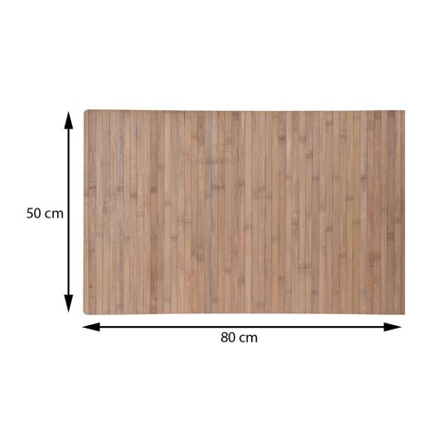 Mata łazienkowa bambus oliwkowa 80 cm