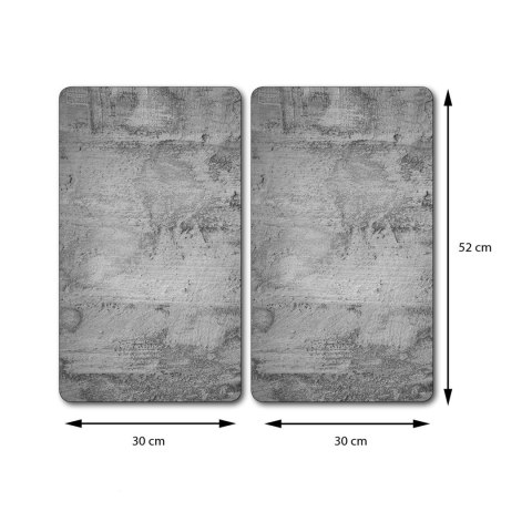 Płyty ochronne na kuchenkę Beton