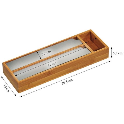 Pojemnik na folię kuchenną 3-komorowy