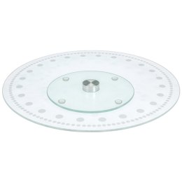 Szklana patera obrotowa 30 cm