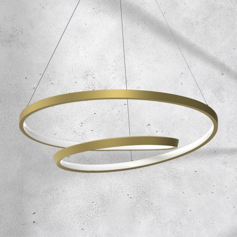 Lampa wisząca złota Lucero 48W LED