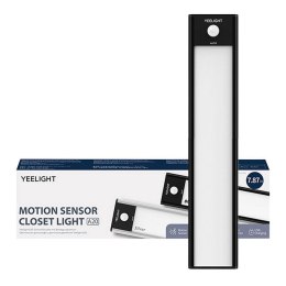 Lampka do szafy z czujnikiem ruchu Yeelight Closet Light 20cm (Czarny) 2700K