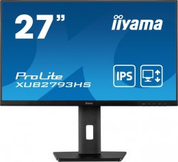 Monitor 27 cali XUB2793HS-B5 IPS,FHD,HDMI,DP,2x2W,HAS(150mm),300cd