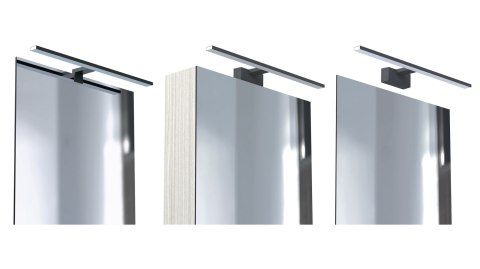 Kinkiet nad lustro CEZANNE LED S chrom 3000K