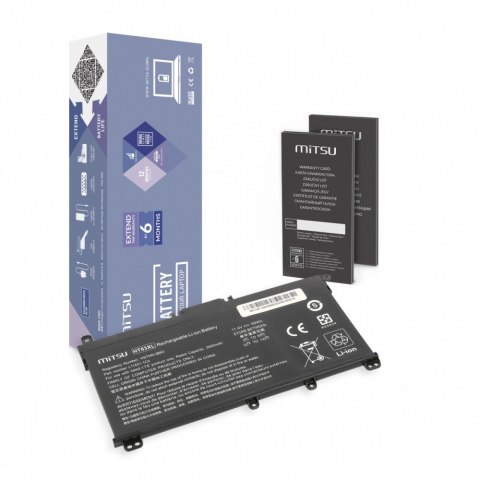 Bateria do HP 240 250 G7 G8, 340 348 G5 G7 3400 mAh (39 Wh) 11.4 Volt