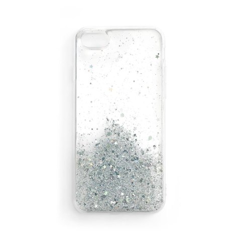 Błyszczące etui pokrowiec z brokatem Samsung Galaxy A22 4G Star Glitter przezroczysty