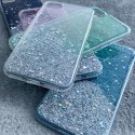 Błyszczące etui pokrowiec z brokatem Samsung Galaxy A22 4G Star Glitter przezroczysty