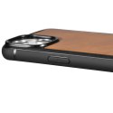 Etui pokryte naturalną skórą do iPhone 14 Plus Leather Oil Wax jasny brąz