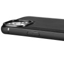 Etui pokryte naturalną skórą do iPhone 14 Pro Max Leather Oil Wax czarny