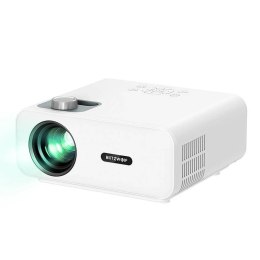 Rzutnik / Projektor LED BlitzWolf BW-V5 1080p, HDMI, USB, AV (biały)
