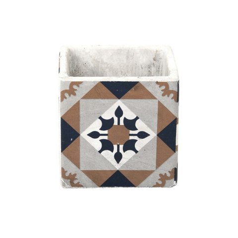 Betonowa doniczka Azulejos 11cm