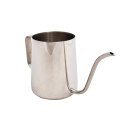 Konewka ozdobna srebrna stalowa 0,5L Oryginalna, elegancka konewka do nawadniania, wykonana w wysokiej jakości stali nierdzewnej