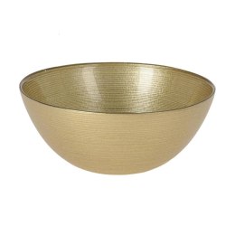 Miska szklana złota na przekąski 15 cm