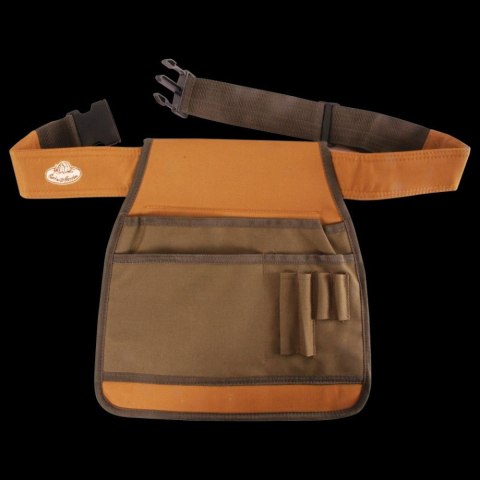 Pas ogrodowy na narzędzia Profesjonalny pas, fartuch marki Esschert Design z licznymi kieszeniami oraz regulacją na wszelkiego r