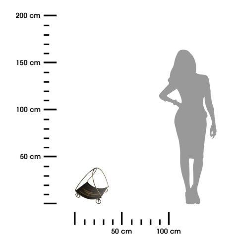 Zestaw kominkowy kosz z przyborami Doug Wykonany z metalu, solidny i wytrzymały komplet wyposażenia do kominka.