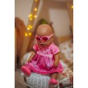 WOOPIE ROYAL Ubranko dla Lalki Różowa Sukienka Króliczek 43-46 cm