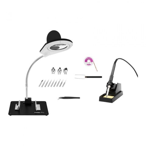 Stacja lutownicza lutownica grotowa i Hot Air S-LS-4