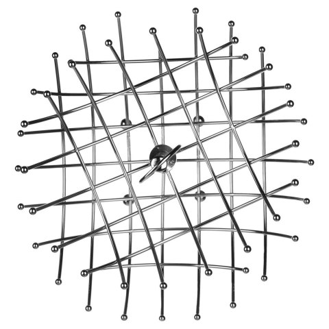 Dwupoziomowy kosz spiralny na owoceWykonana z metalu, dwupoziomowa misa do eksponowania owoców i warzyw w jadalni lub kuchni, sp