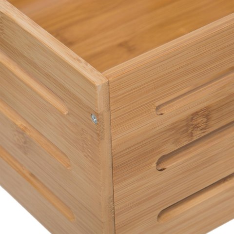 Kosz do przechowywania bambusowy 15x31cmWykonany z ekologicznego drewna bambusowego, idealny do przechowywania kosmetyków i inny