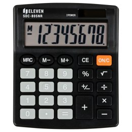 ELEVEN kalkulator biurowy SDC805NR czarny