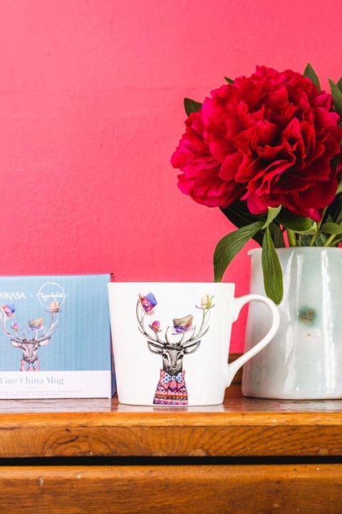 Mikasa Tipperleyhill, Jeleń Kubek Porcelanowy - 380 ml