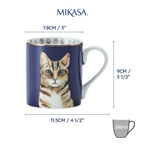 Mikasa Kot Kubek Porcelanowy 280 ml