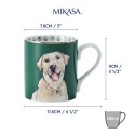 Mikasa Labrador Kubek Porcelanowy 280 ml