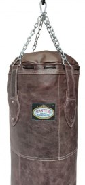 Worek bokserski skórzany 140 cm x 40 cm pełny - WWS-14040-1 NO3 Vintage SERIA KOLEKCJONERSKA