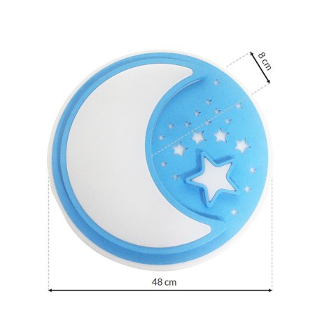 Plafon NOTE BLUE 40W LED 48 cm