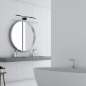 Kinkiet nad lustro SHINE czarny 60 LED