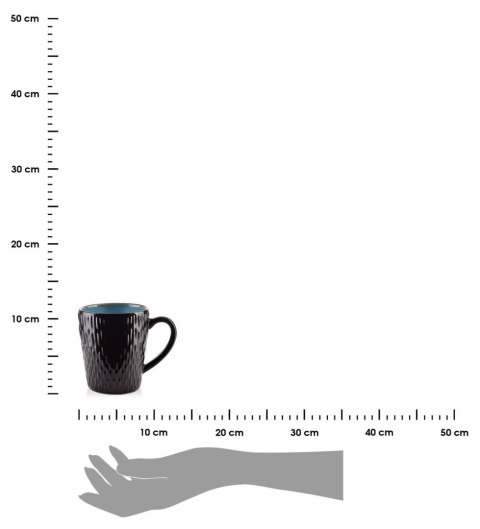 Kubek ceramiczny 420 ml Erica Blue