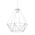 Lampa wisząca BASKET WHITE 1xE27