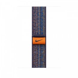 Opaska sportowa Nike w kolorze sportowego błękitu/pomarańczowym do koperty 45 mm
