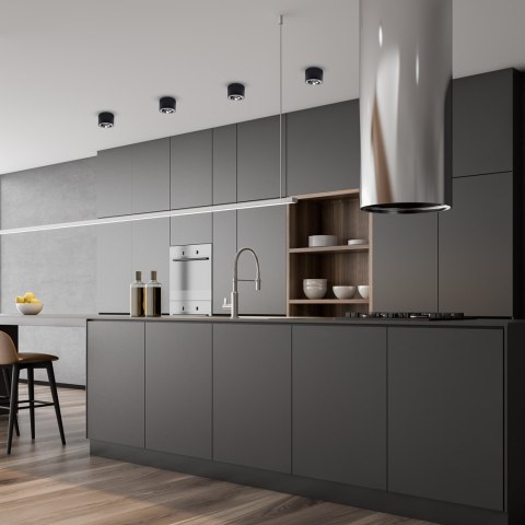 Oprawa natynkowa Redondo Czarny GU10