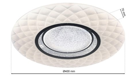 Plafon sufitowy TOKYO 24W 40 cm pilot