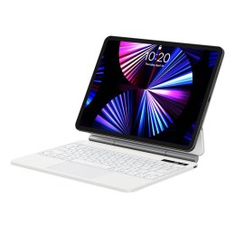 3w1 Klawiatura z etui magnetycznym i podstawką do iPad 10 10.9'' biały