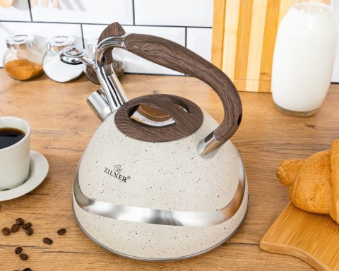 CZAJNIK STALOWY MARMURKOWY 3.0L ZILNER ZL-5701-CR