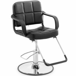 Fotel fryzjerski barberski kosmetyczny z podnóżkiem Physa EPSOM - czarny