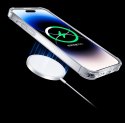 Magnetyczne etui iPhone 14 MagSafe PQY Go Out Series laser color