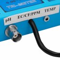 Tester miernik jakości wody 5w1 temperatura pH EC TDS CF