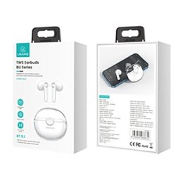 Słuchawki bezprzewodowe USAMS 5.1 TWS BU Series (Biały)