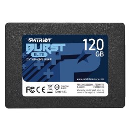 Dysk SSD PATRIOT Burst Elite 120 GB Burst Elite (2.5″ /120 GB /SATA III (6 Gb/s) /450MB/s /320MB/s)
