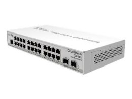MIKROTIK CRS326-24G-2S+IN 24xGig LAN 2xSFP+ Dual boot Desktop case managed switch