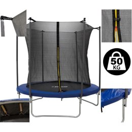 TRAMPOLINA DUNLOP Z SIATKĄ WEWNĘTRZNĄ fi224CM