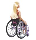 Lalka Barbie Fashionistas Na wózku strój w kratkę