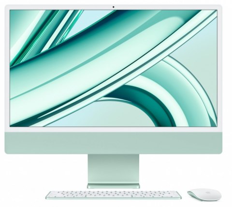 Komputer All-in-One APPLE iMac Zielony (24"/M3/8GB/SSD256GB)