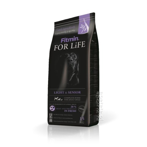 FITMIN dog For Life Light & Senior 3kg