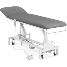 Łóżko stół kosmetyczny do masażu elektryczny 1 silnik 200 kg LILLE - szary
