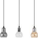 Lampa sufitowa nowoczesna 3 punktowa E27 - szklane dzwonki